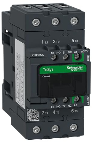 Schneider Electric TeSys D LC1D Leistungsschütz / 24 V ac/dc Spule, 3 -polig 3 Schließer, 690 V ac / 65 A
