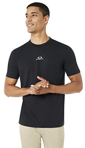 Oakley Herren BARK New SS Hemd, Blackout, X-Groß