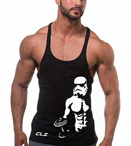 Cabeen Homme Musculation Débardeur de Fitness Sport sans Manche Tank Top Stringer