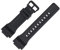 Casio Uhrenarmband, 28 mm, Kunststoff, Schwarz – W-735H