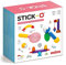 Stick-O Roleplay Magnetic Building Blocks Set. Funky, Chunky Pieces Ideal for Little Hands. Learn As They Play., Rainbow, 902005