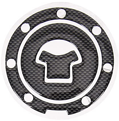 ADESIVO PER TAPPO SERBATOIO MOTO IN CARBONIO UNIVERSALE PER MOTO Honda Suzuki Kawasaki Yamaha