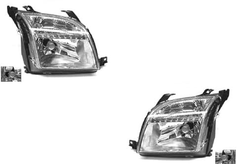 Johns, Scheinwerfer Halogen passend für Ford Fusion 08/2002-09/2005 H4 Set Links Rechts