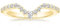 Titaniumcentral Vorsteckring Damen Schmal Eternity Ring Rosegold Gold Silber Birnen und Rund Schliff Zirkonia Verlobungsringe Eheringe Trauringe (Gelbgold,60 (19.1))