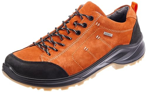 Jomos schwarz/oranger Halbschuh