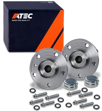 ATEC Germany 2x Radnabe hinten Radlager Radlagersatz, | Kompatibel mit: MERCEDES-BENZ A-CLASS, B-CLASS Sports Tourer