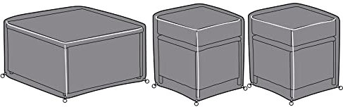 Hartman Cirrus Coffee Table + 2 Stool Covers