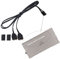 airgoo 4-poliges Adapterkabel für Corsair Lighting Node CORE Corsair Commander Core XT, konvertiert auf 5 V 3-poligen ARGB-Stecker (5 V, GND), Anschluss an alle 5 V 3-poligen ARGB-Gehäuselüfter