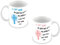 YINGD Par de tazas personalizadas para padrinos – regalo de bautizo o bautismo para madrina y padrino