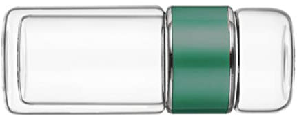 KENANLAN Botella de Infusor de té, Botella de Agua de Vidrio a Prueba de Fugas de Acero Inoxidable de Doble Capa de 420ml para Viajes de Oficina a Casa (Verde)