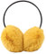 XIAOHAWANG Hiver Cache Oreille Pour Femme Classique Pleuche Cache-Oreille de Chaud (Jaune)