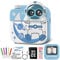 Gofunly Appareil Photo Enfant Instantanée, 2,4 Pouces Appareil Photo Instantané Enfant avec Carte de 32Go, Appareil Photo Numérique pour Enfant 1080P Caméra Vidéo pour 3-12 Ans Filles & Garçons Cadeau