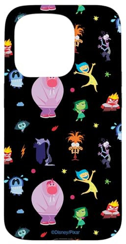 Disney and Pixar’s Inside Out 2 Emotions Pattern Case for iPhone 15 Pro