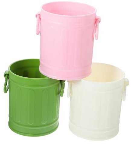 Cabilock 3 Stück Schreibwaren Tisch Stifthalter Make Up Pinselhalter Schreibtisch Organizer Einfacher Stil Stifthalter Büro Stiftständer Bleistiftbehälter Schreibwaren