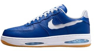 NIKE HF3630-400 Air Force 1 Low EVO Herren TM ROYAL/White-Aquarius Blue-Gum Yellow EU 40.5