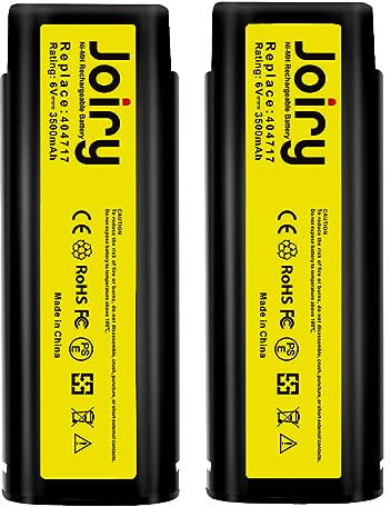 Joiry 6V 3500mAh NI-MH Chargeur de Batterie pour Paslode 404717 B20544E BCPAS-404717 404400 900400 900420 900600 901000 902000 B20720 CF-325 IM200 F18 IM250 IM250A IM350A IM350CT PS604N