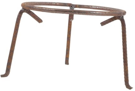 CAXUSD Estufa De Trípode Soporte para Ollas Rejilla Multifunción para Estufa Soporte Reutilizable para Wok Accesorio para Olla para Camping y Barbacoa Al Aire