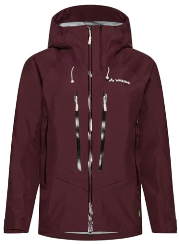 VAUDE Damenjacke Women's Monviso 3 Lagen Jacket, atmungsaktiv & wasserdicht, ideal als Windbreaker