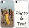Kivlclri Personalisierte Handyhülle für iPhone 7/8/SE 2022/SE 2020 4,7'', Personalisiert Hülle mit Selbst Gestalten mit Eigenem Bild Foto Schutzhülle, Individuelle Design Case für iPhone 8,transparent