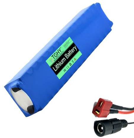 TGHY Batteria al Litio per Monopattino Elettrico, 36 V, 6 Ah, 7,5 Ah, per Motore di Auto Senza Pedali, Skateboard Elettrico e Scooter da 270 W e Inferiori.,36v 7.5ah dc+tplug