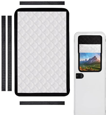 Hobngmuc Tür Rollo,Wohnwagen Fenster Sonnenschutz - UV Schutz Verdunkelung Camping Zubehör für Outdoor Abenteuer