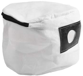 FACAIIO Reusable Non-Woven Vacuum Dust Bag with Zip Closure Compatible with Numatic Henry James Hoover Beige Black