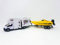 PLAYJOCS GT-6250 Motorhome/Wohnmobil und Anhänger mit dem Boot, 35cm - DieCast Metall Miniaturmodell Modellauto
