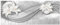 wandmotiv24 Leinwandbild abstrakte Lilien grau Silber 100x40cm (BxH) M0524