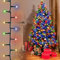ANSIO® Christmas Tree Lights 500 LED 12.5m/41ft - Multicoloured Cluster Compact Lights for Indoor & Outdoor Decorations Fairy Lights with Timer for Xmas Garden & Party | Mains Powered Green Cable