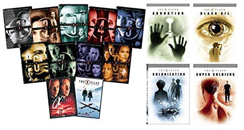 X-Files: The Complete TV Series 1-10 and Movie Collection + The X-Files Mythology: Complete Collection Volumes 1,2,3 & 4