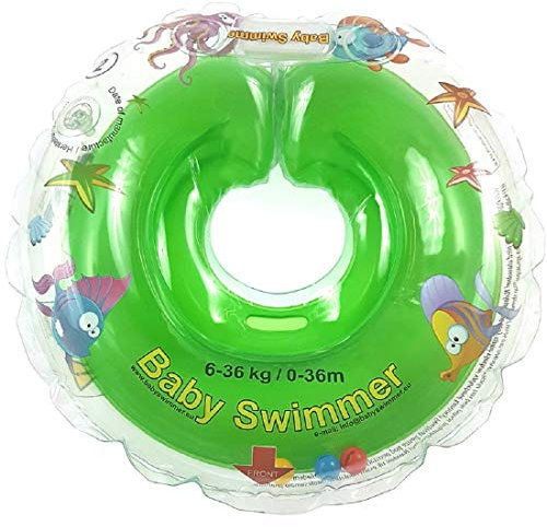 Baby Flotador Tüv GS Cuello Anillo de Natación (Talla 6 – 36 kg (0 – 36 Meses) Flotador para bebé de Natación Anillo de Baño Ayuda