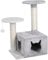 Kerbl Pet Arbre à Chat Saphir Light Blanc/Gris, 80cm