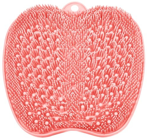 BESKAR Großes Fußbürste für Massage & Fußreinigung | Fußwäscher Fuss Wäscher Bath Massage Pad mit Rutschfesten Saugnäpfen | Reinigt, Massiert Ihre Füße Ohne Bücken