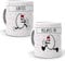 2 Tazas Personalizadas Regalo para Enamorados. Juntos molamos un Huevo. Cerámica AAA - 350 ml.