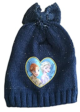 Die Eiskönigin Anna, ELSA und Olaf Wintermütze (dunkelblau, 54)