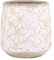 Chic Antique Colmar VASE Übertopf Blumentopf Muster Creme Kanne Krug Pflanztopf Wasserdicht innen lasiert versch. Größen und Formen (Topf 65618-19 H17,5xØ17cm)