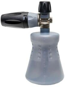 CAÑÓN DE ESPUMA PF22.2 - Botella nueva versión. (incluye 3 adaptadores Karcher k o x, M22 y Click 1/4) Apto para todo tipo de Hidrolimpiadoras. Envió inmediato