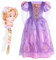 Sincere Party Ragazze Rapunzel Princess Fancy Dress con parrucca aggrovigliata 5-6 anni, Nuova opzione 2022