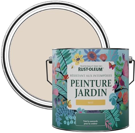 Rust-Oleum Pink Mould-Resistant Garden Paint In Matt Finish - Homespun 2.5L