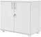 Panana Modern Wooden Filing Cabinet, 2 Door Office Storage Drawers With Lock Lateral File Cabinet Organizer For Home Office (White)