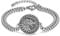 KINGWHYTE Viking Wolf Head Armband 925 Sterling Sliver Vintage Viking -Armband Für Männer Frauen Mit Edelstahlkette 9+2 Zoll