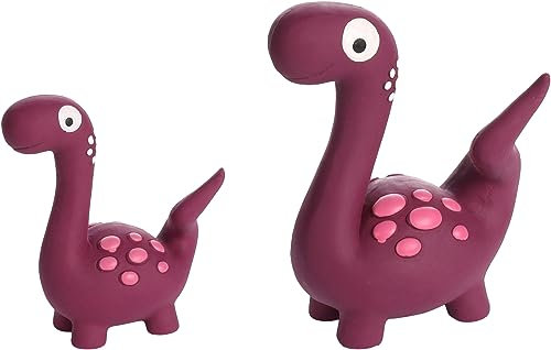 Flamingo HS PUGA Latex Dino VIOLETT L 6,5x12,5x15CM