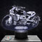 Nachttischlampe Motorrad Rocket 3 T deko Biker. Geschenkidee Mann objekt Motorrad Rocket 3 T Nachtlicht Erwachsene deko Zimmer. Weihnachten