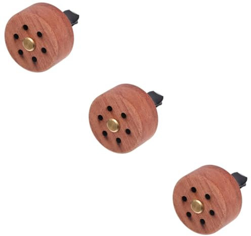 Mobestech 3stücke Holz Duftdiffusor Für Auto Eleganter Ätherischer Öldiffusor Aus Hochwertigem Holz Vielseitig Einsetzbar Fahrzeugen Und Wohnräumen Langlebig Und Dekorativ Für