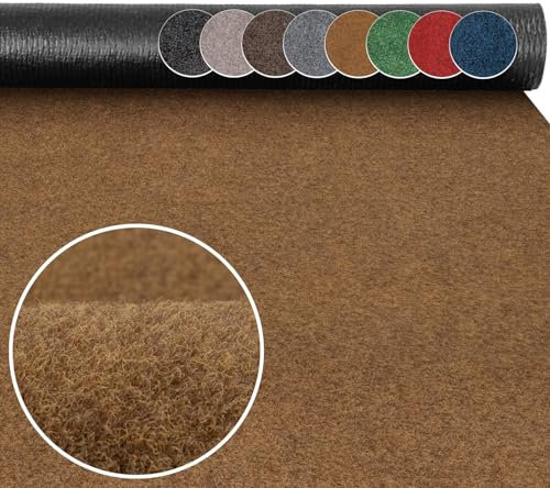 ANRO Fußmatte Schmutzfangmatte Teppich Läufer Sauberlaufmatte Indoor Outdoor Flur Eingang Poet Kokos 100x160cm