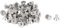 TA-VIGOR 50Pcs Hex Socket Countersunk Head Screw Bolts, M3 x 5mm 304 Stainless Steel Flat Head Socket Cap Screws Bolts Fasteners for Bicycle Motorcycle Repair, Machinery, Household Appliances