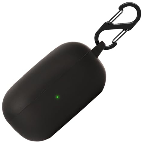 Custodia in silicone per Samsung Galaxy Buds 2/Buds Live/Buds 2 Pro/Buds Pro/Buds FE Custodia antiurto e pelle protettiva per Samsung Galaxy Buds 2 (nero)