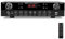 SOBATTY Amplificatore ricevitore AV stereo a 2.1 canali con uscita subwoofer, ingresso coassiale per audio domestico, karaoke, feste ed eventi all'aperto