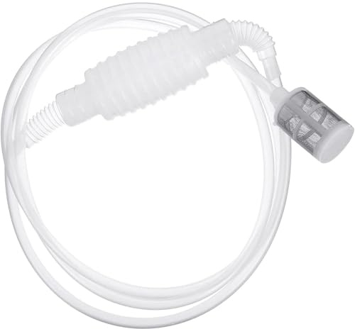 GAOHOU Siphonschlauch, 2 m, Bier-Siphon-Filter-Siphonpumpe, manuell, weicher Schlauch, zum Brauen von Wein und Bier