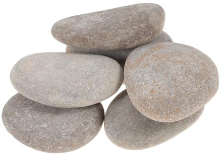 Vaguelly DIY Drawing Stones DIY Handmade Painting Stones Natural Pebbles for Crafts and Art Projects